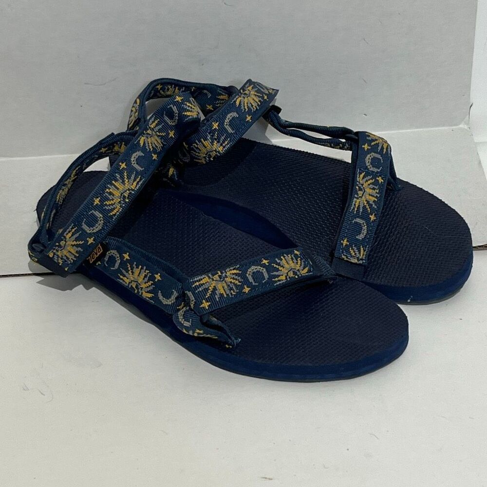 Teva Women's Multicolor Original Universal Sun and Moon Strappy Sandals Size‎ 10
